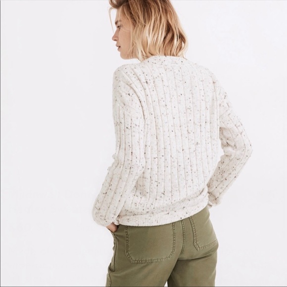 NWT Madewell Donegal Bowden Henley Sweater - Picture 3 of 3
